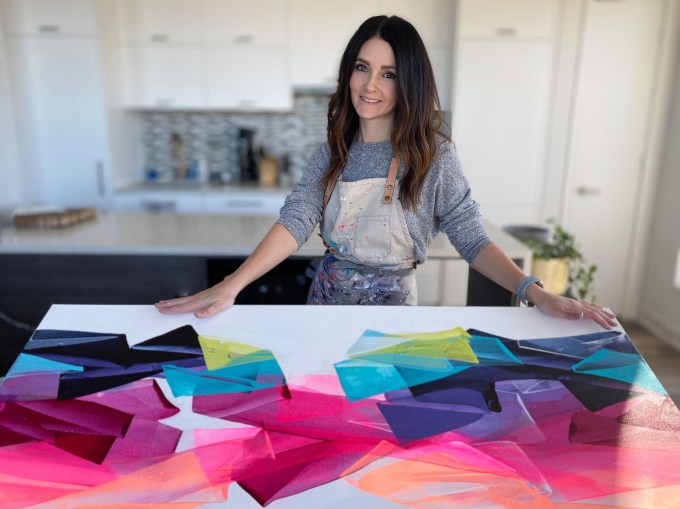 Courtney Senior Abstract Artist