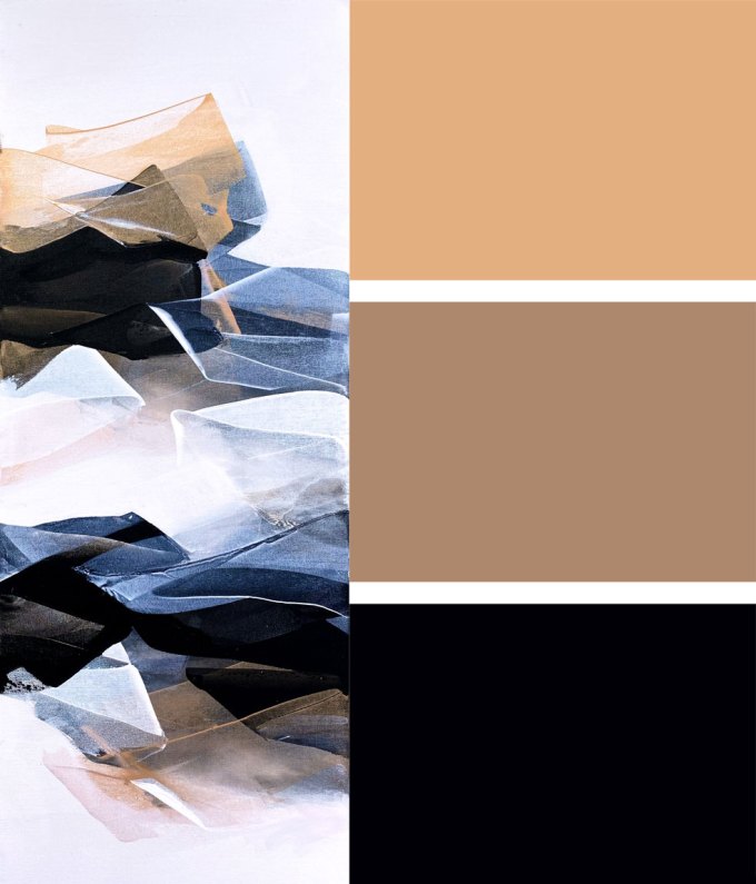 Abstract Painting Color Schemes