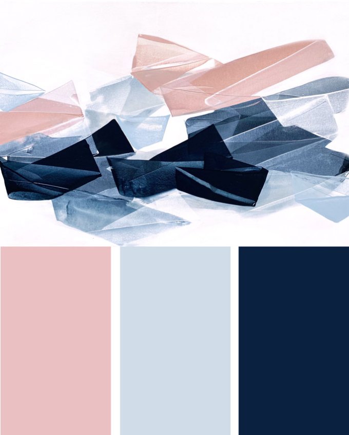 Abstract Painting Color Schemes